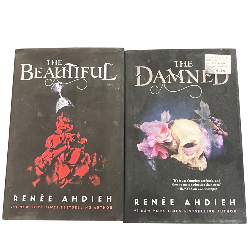 The Beautiful And The Damned by Renée Ahdieh Hardcover Books W Maps & Cover Art